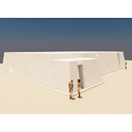 Western Cemetery model: Site: Giza; View: G 2110 (model)